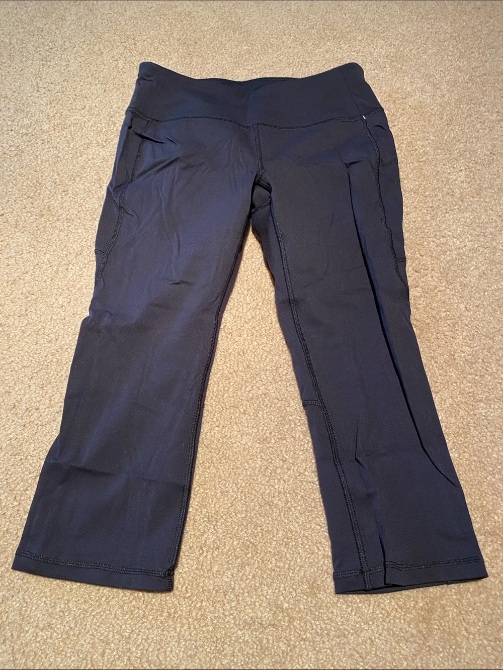 Calia Black Cropped Athletic Leggings